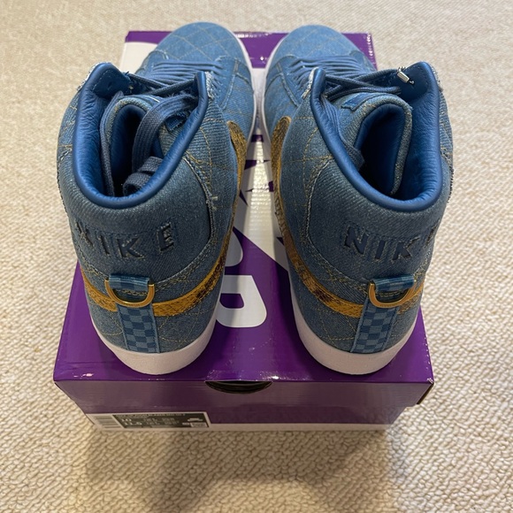 Brand New DS 100% Authentic Nike x Supreme Denim Blazer size 10 Mens US - Picture 3 of 4